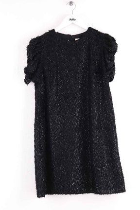 Robe Sézane Coryç Noir en Synthétique, taille S - Seconde Main