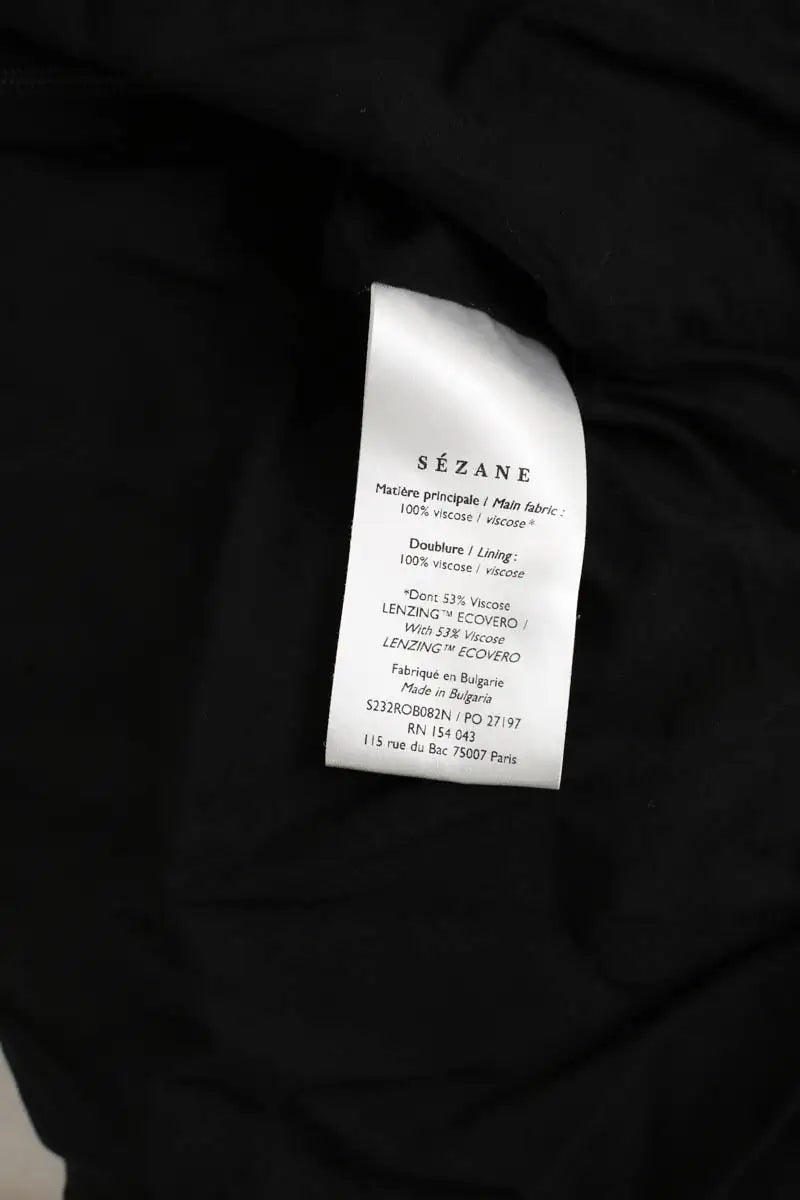 Robe Sézane Ecru en Viscose