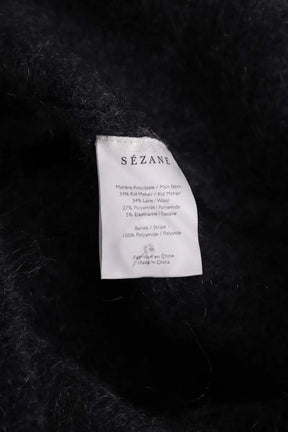 Robe Sézane Gris en Laine
