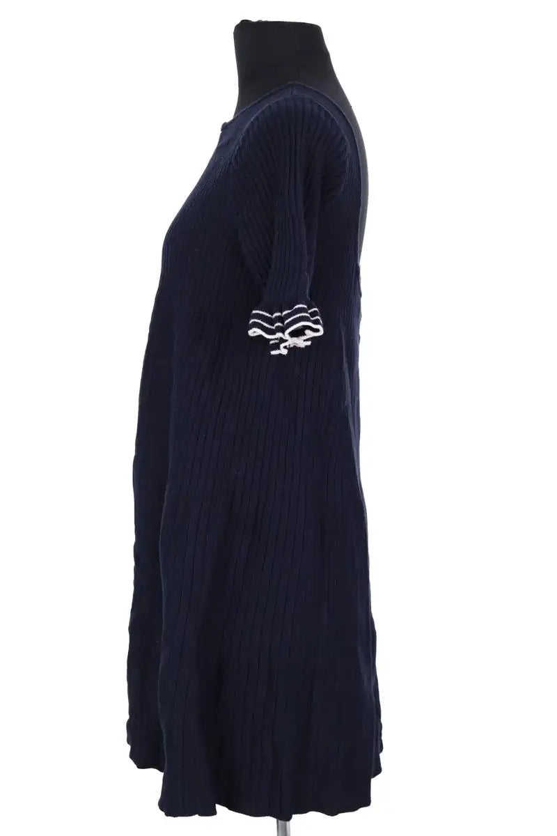 Robe Sézane Marine en Coton