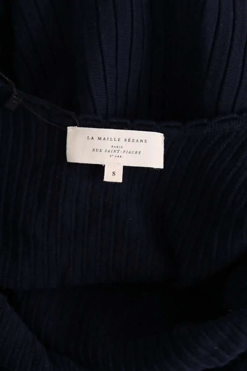 Robe Sézane Marine en Coton