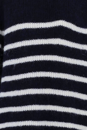 Robe Sézane Marine en Polyamide