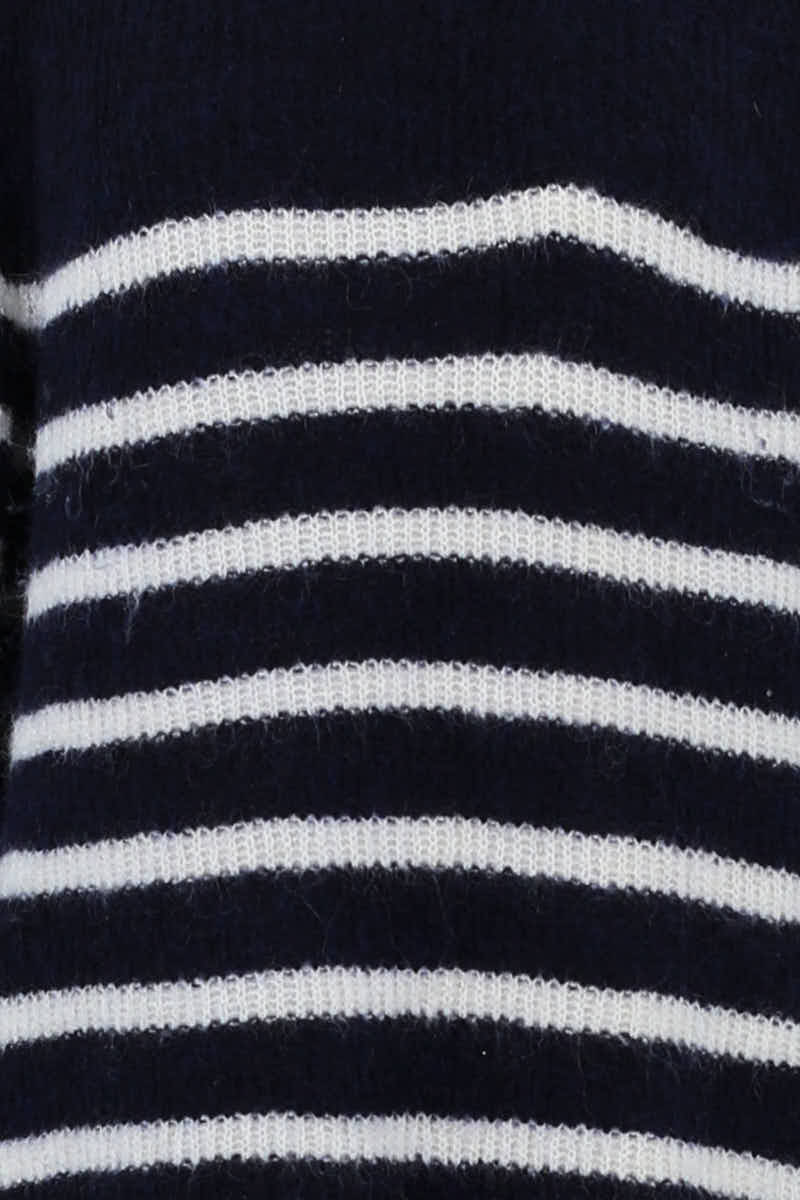 Robe Sézane Marine en Polyamide