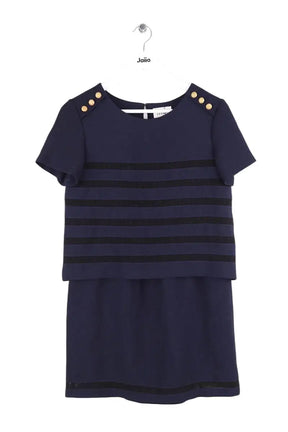 Robe Sézane Marine en Synthétique, taille S - Seconde Main