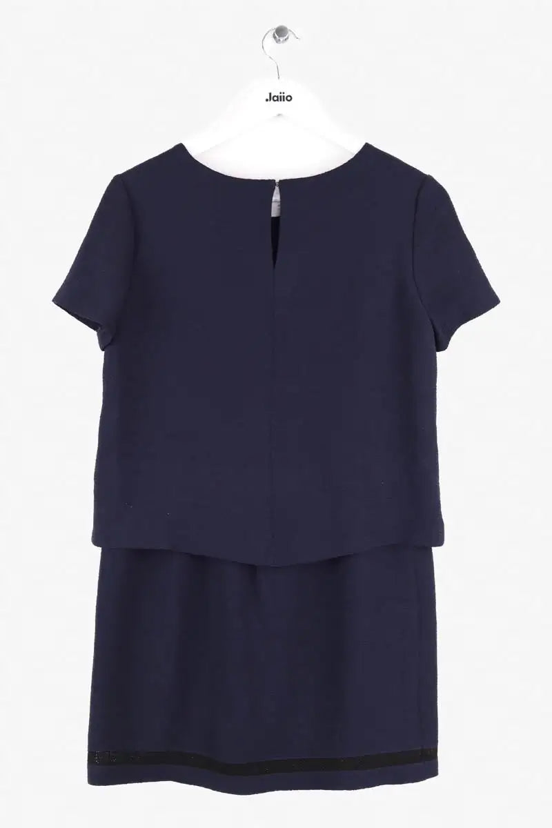 Robe Sézane Marine en Synthétique