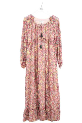 Robe Sézane Multicolore en Soie, taille L - Seconde Main