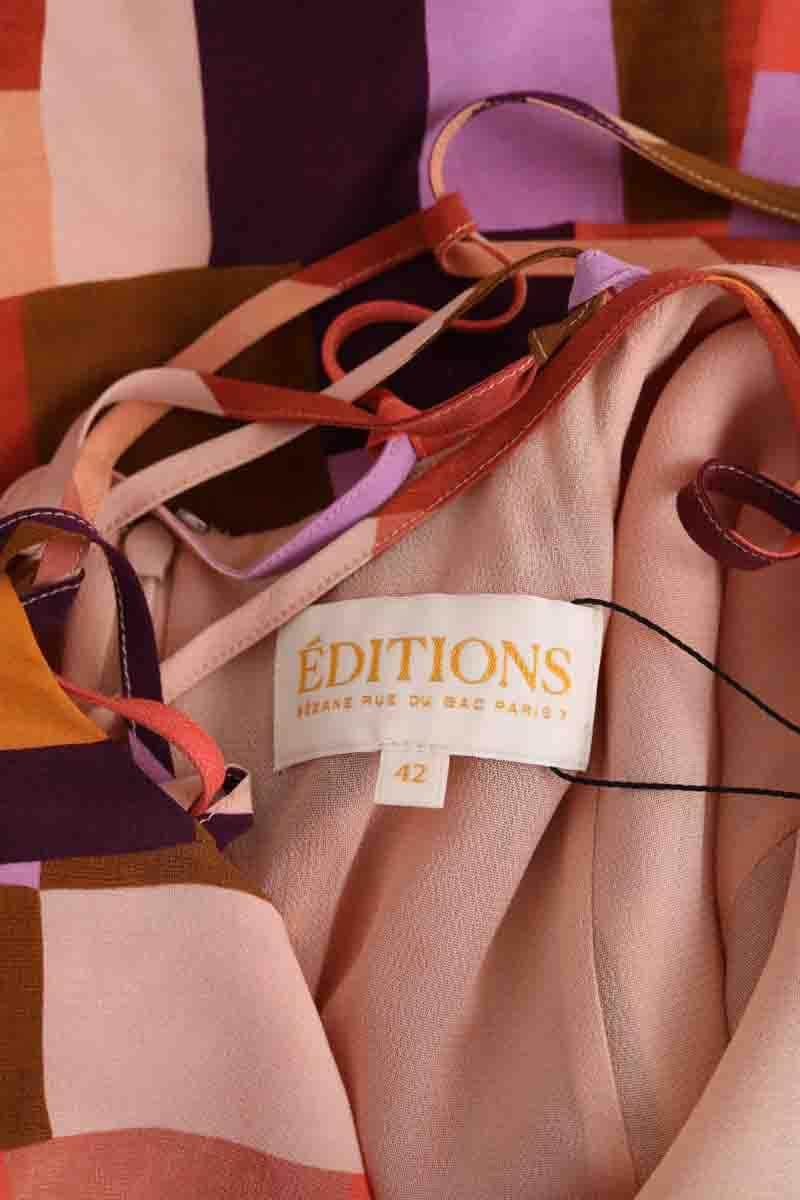 Robe Sézane Multicolore en Soie