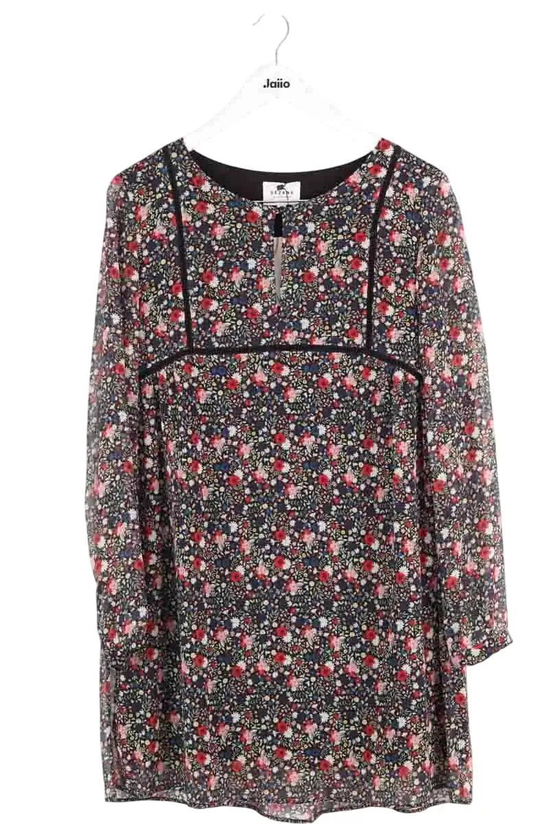 Robe Sézane Multicolore en Synthétique, taille L - Seconde Main