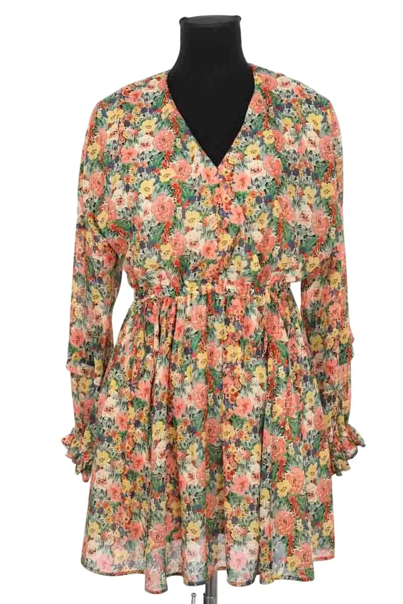 Robe Sézane Multicolore en Synthétique, taille S - Seconde Main