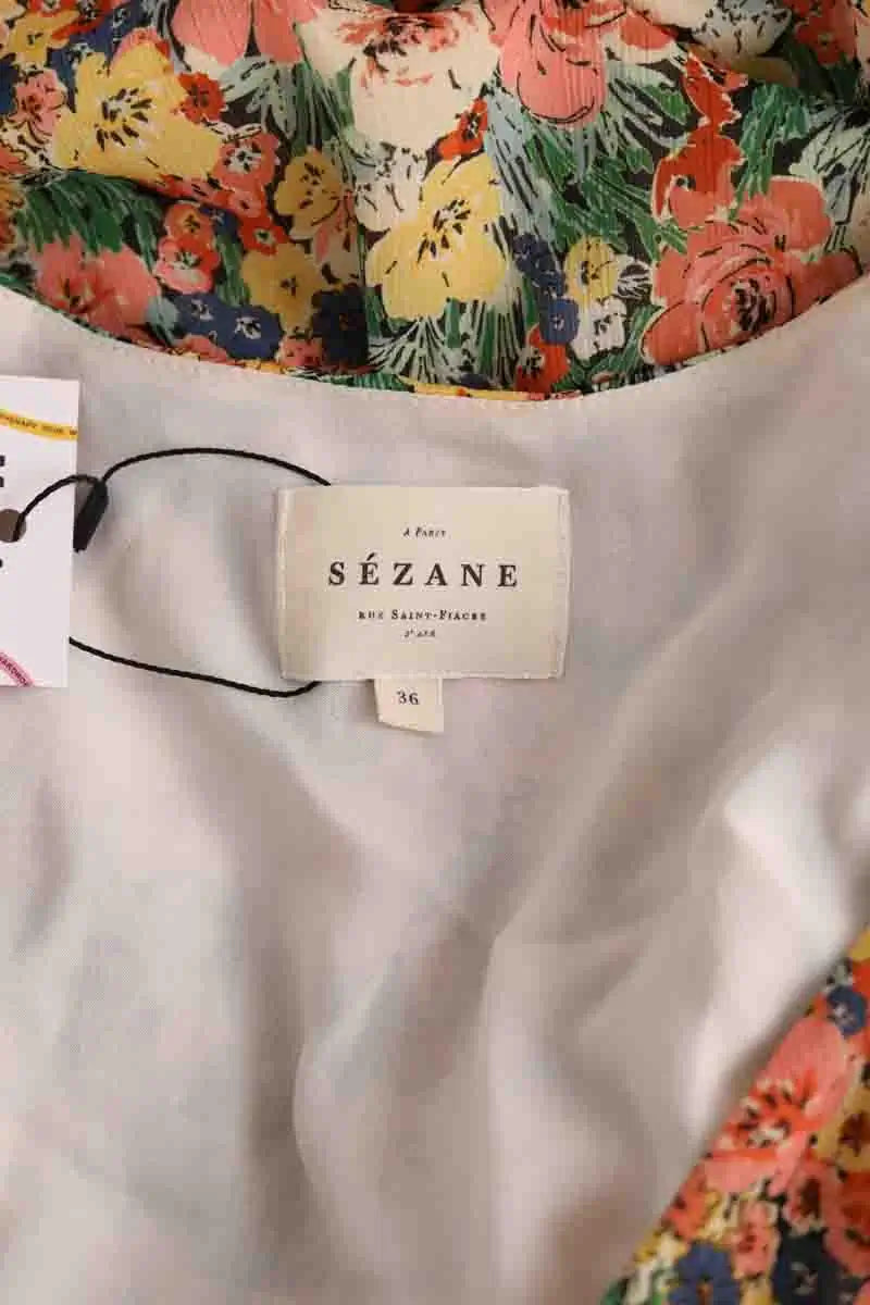Robe Sézane Multicolore en Synthétique