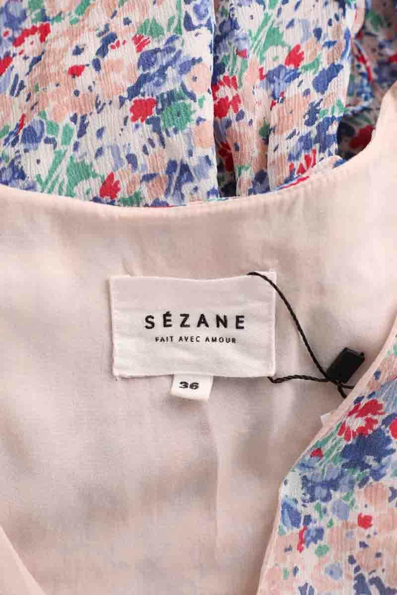 Robe Sézane Multicolore en Viscose
