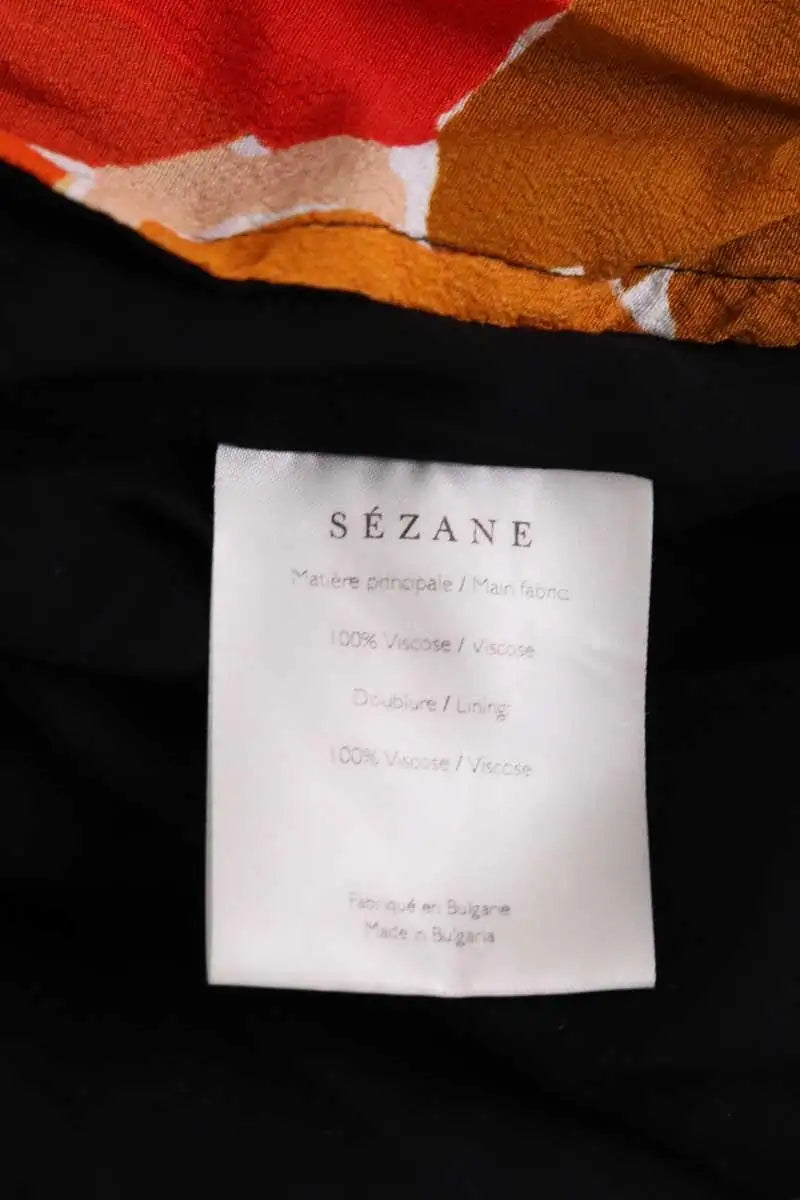 Robe Sézane Multicolore en Viscose