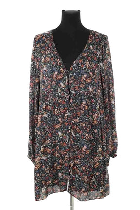 Robe Sézane Multicolore en Viscose, taille XXL - Seconde Main