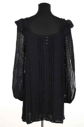 Robe Sézane Noir en Coton