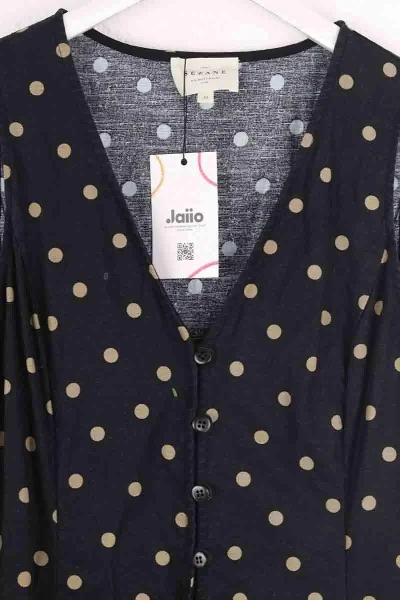 Robe Sézane Noir en Coton
