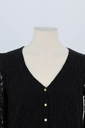 Robe Sézane Noir en Coton
