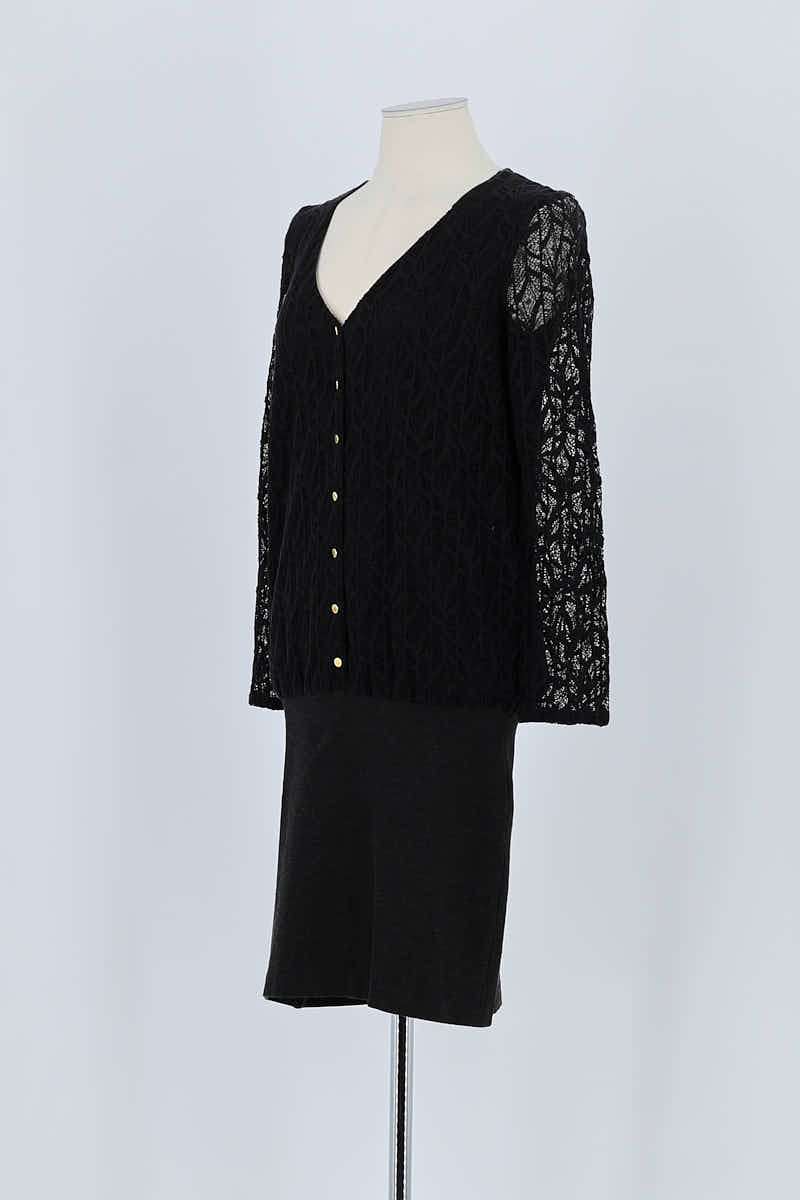 Robe Sézane Noir en Coton