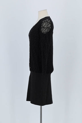 Robe Sézane Noir en Coton