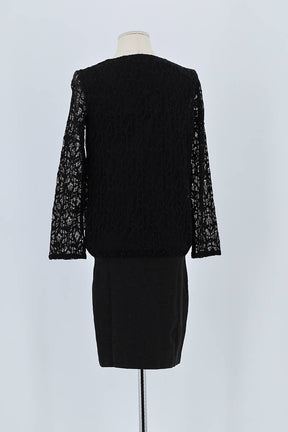 Robe Sézane Noir en Coton