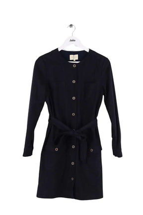 Robe Sézane Noir en Coton, taille S - Seconde Main