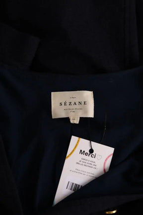 Robe Sézane Noir en Coton