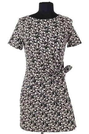 Robe Sézane Noir en Coton, taille XS - Seconde Main