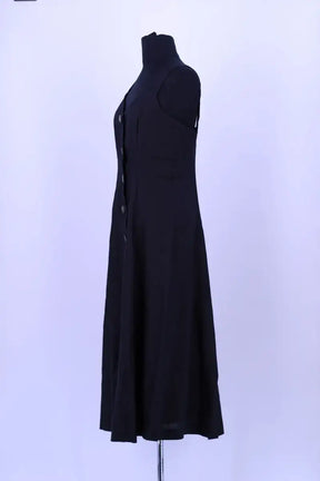 Robe Sézane Noir en Lin