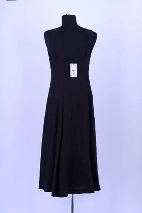Robe Sézane Noir en Lin