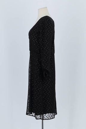 Robe Sézane Noir en Polyester