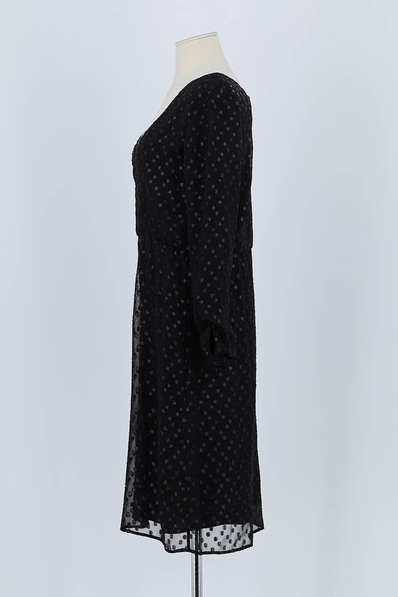 Robe Sézane Noir en Polyester