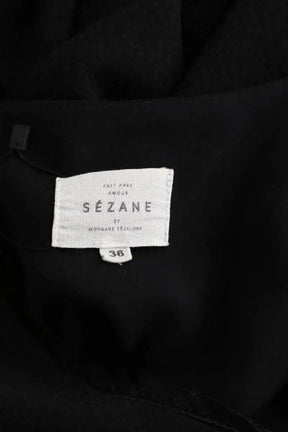 Robe Sézane Noir en Polyester