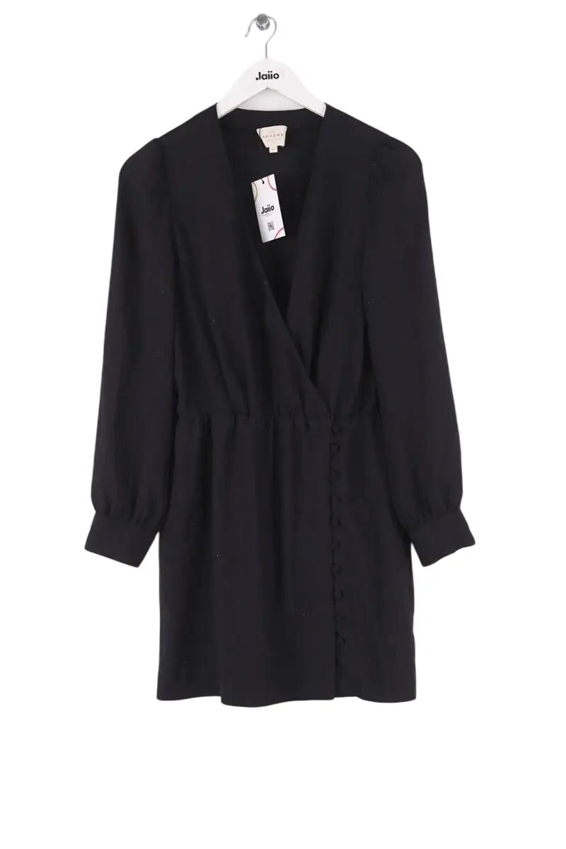 Robe Sézane Noir en Synthétique, taille M - Seconde Main