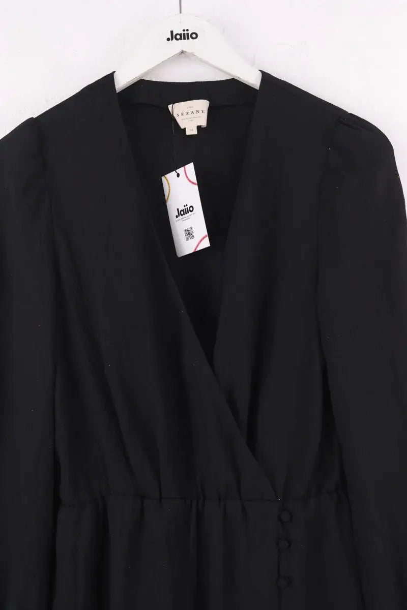 Robe Sézane Noir en Synthétique