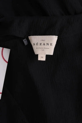 Robe Sézane Noir en Synthétique