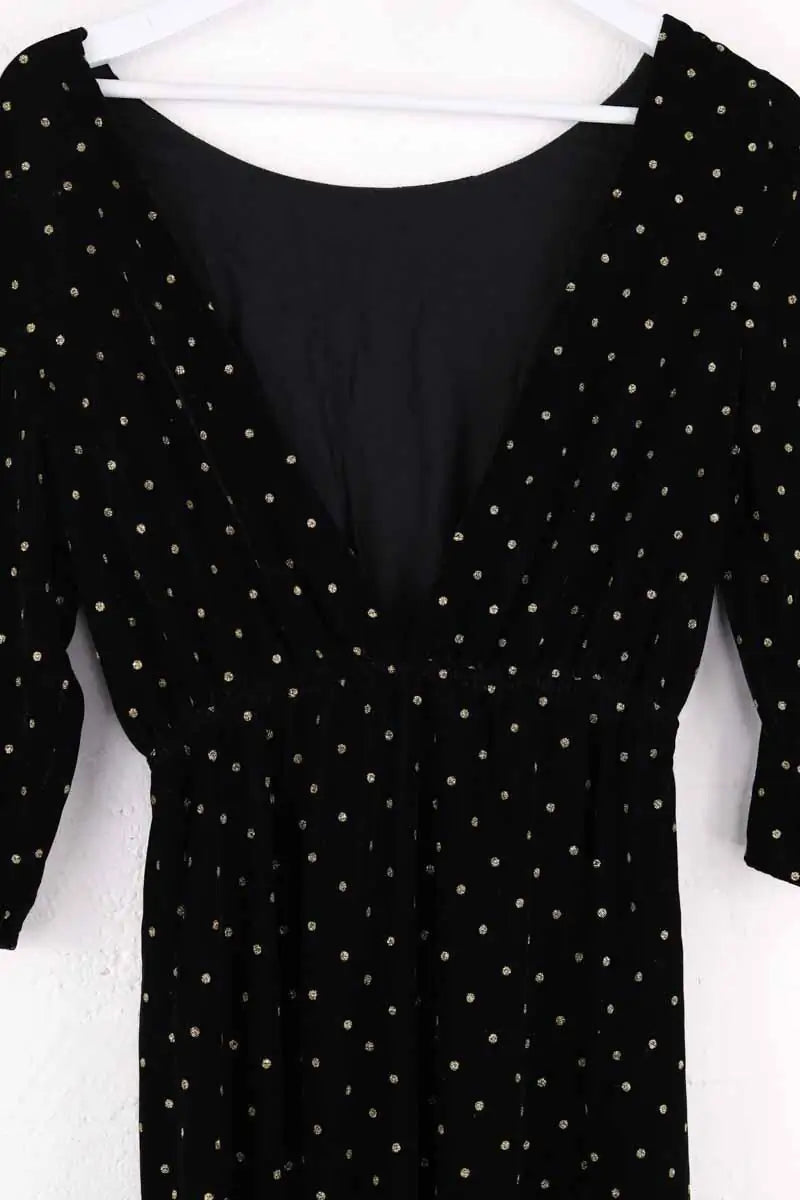 Robe Sézane Noir en Synthétique