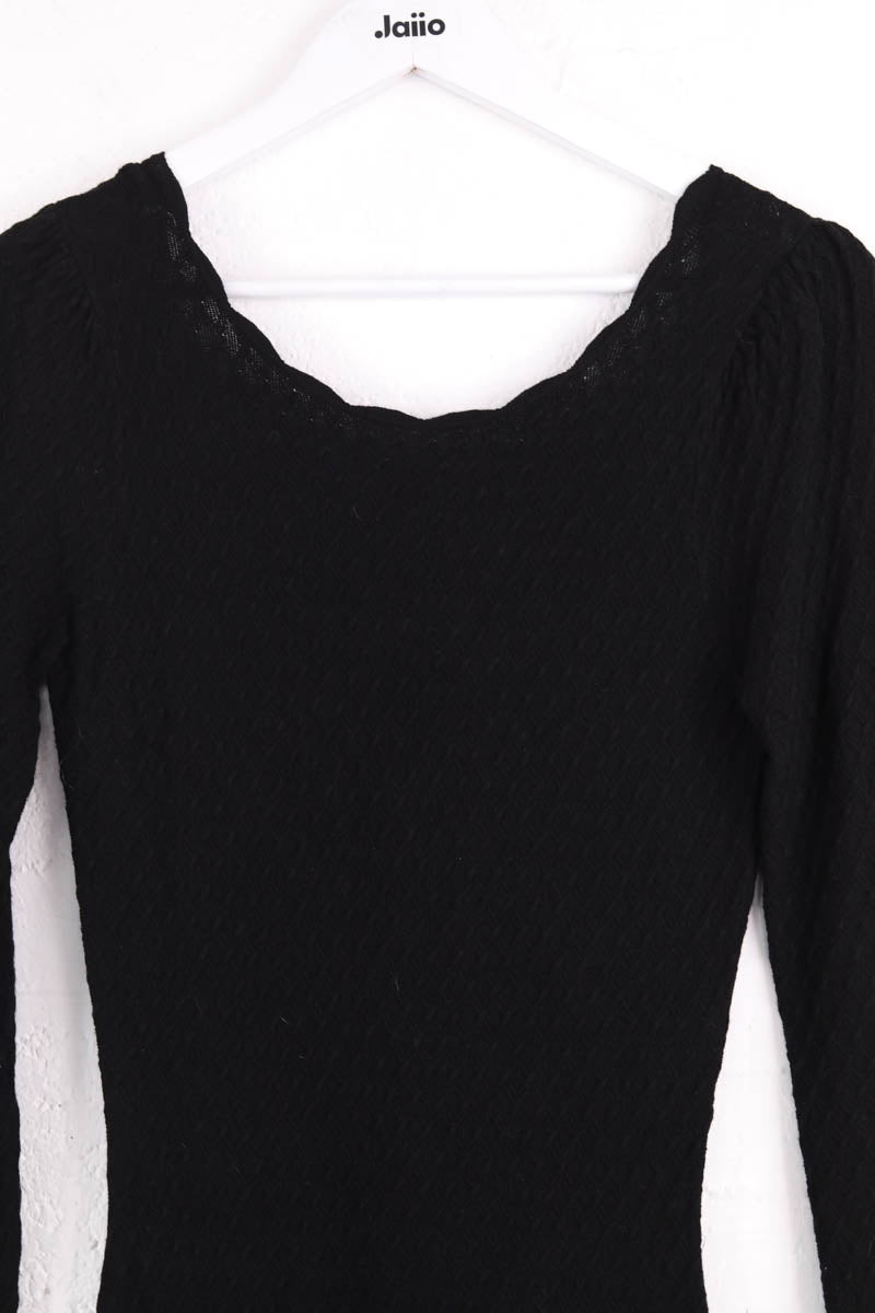 Robe Sézane Noir en Viscose