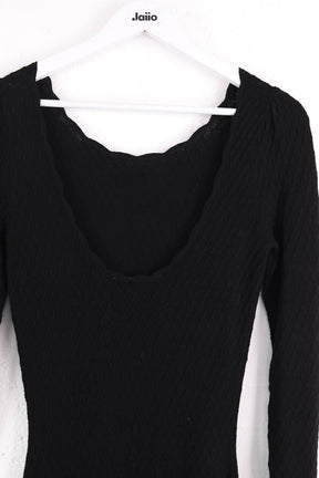 Robe Sézane Noir en Viscose