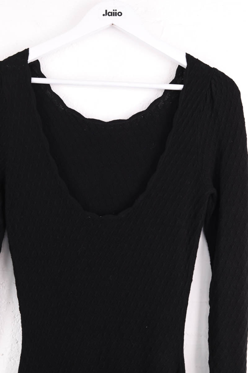 Robe Sézane Noir en Viscose