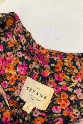 Robe Sézane Noir en Viscose