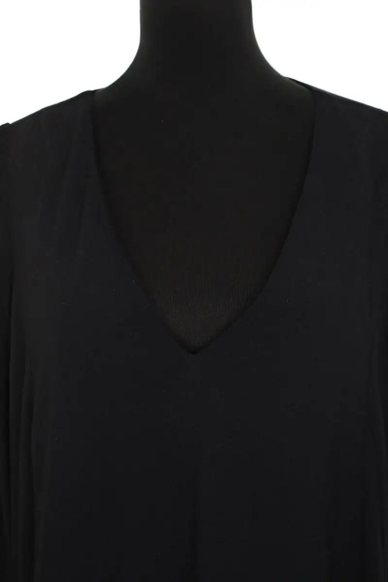 Robe Sézane Noir en Viscose