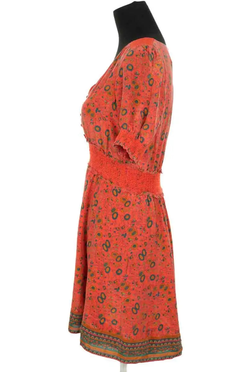 Robe Sézane Orange en Soie