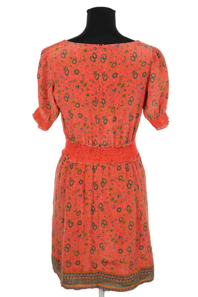 Robe Sézane Orange en Soie