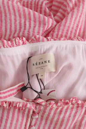 Robe Sézane Rose en Coton