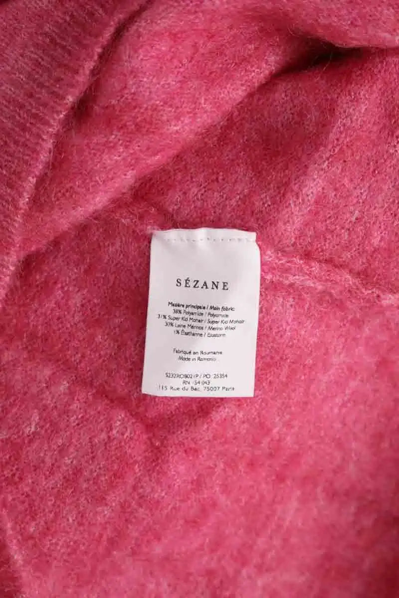 Robe Sézane Rose en Laine