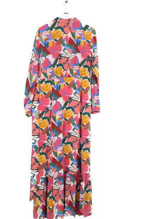 Robe Sézane Rose en Soie