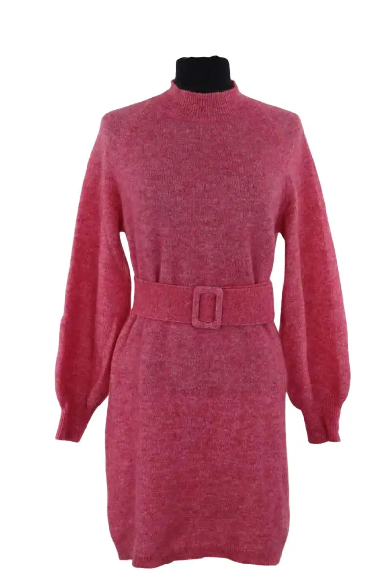 Robe Sézane Rose en Synthétique, taille M - Seconde Main