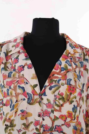 Robe Sézane Rose en Viscose