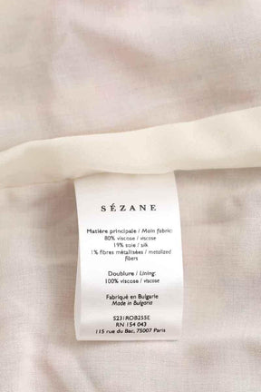 Robe Sézane Rose en Viscose