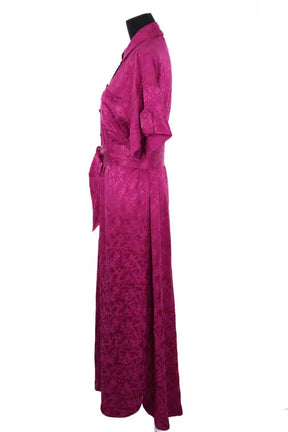 Robe Sézane Rose en Viscose