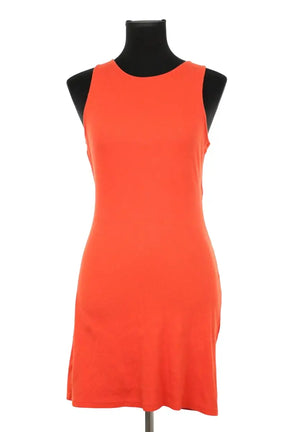 Robe Sézane Rouge en Coton, taille L - Seconde Main